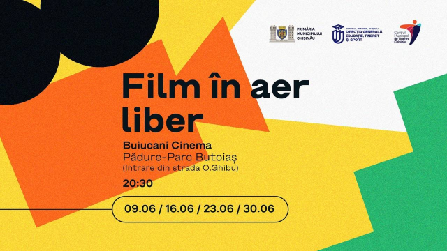 În sectoarele Botanica și Buiucani va avea loc Festivalul de Film în aer liber